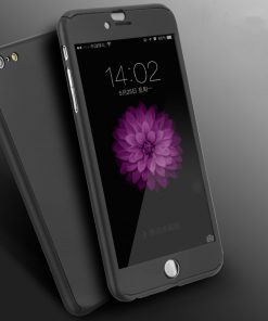 Apple iPhone 7 360 bescherming hardcase Metallic Rood-126452