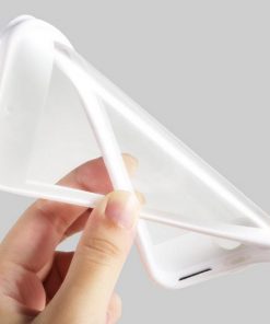 Ultradunne Waterdichte Hoes voor Apple iPhone 6/6S Plus Wit/Wit-126592
