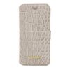 Guess Croco Book Case Shiny Beige iPhone 6/6S