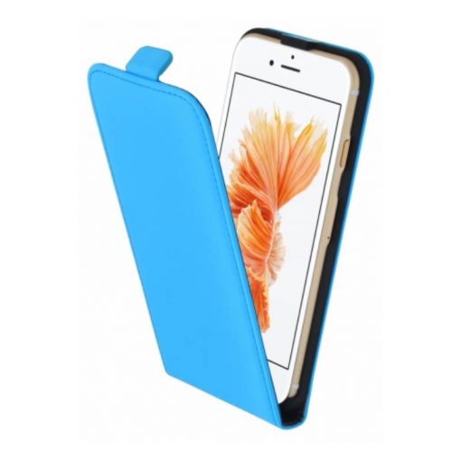 Mobiparts Premium Flip Case Light Blue iPhone 7