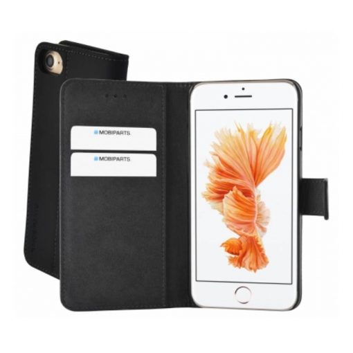Mobiparts Premium Wallet Case Black iPhone 7