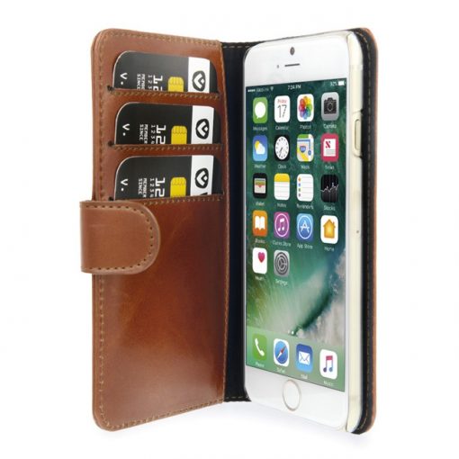 Valenta Booklet Classic Luxe Brown iPhone 7-131082