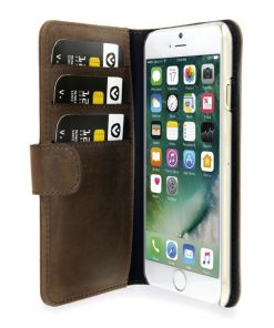 Valenta Booklet Classic Luxe Vintage Brown iPhone 7-131084