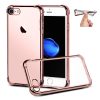 Apple iPhone 6+ RosÃ© Goud Transparante Shock Proof Flexibele Cover