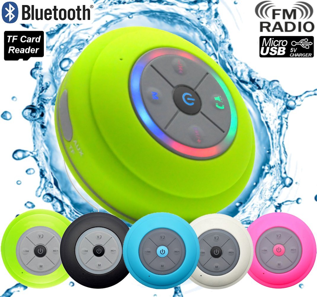 procedure Geniet R Waterdichte Bluetooth Speaker 2019 Model Groen - JustXL