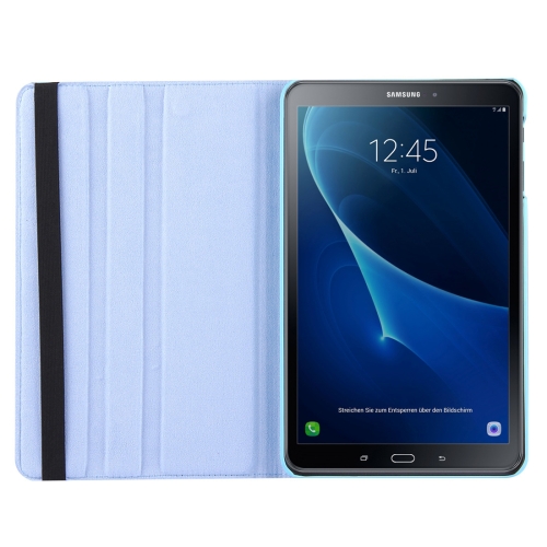 Samsung Galaxy Tab A 10.1 PU-Lederen 360 Cover Blauw