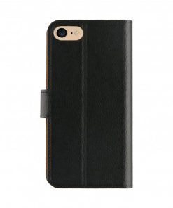 XQISIT Slim Wallet Case Selection Black iPhone 7