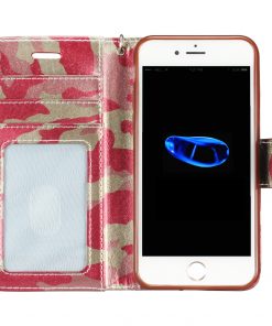 Legerprint Flipcase Apple iPhone 6/6S Plus Metallic Roze