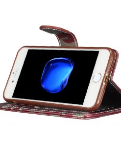 Legerprint Flipcase Apple iPhone 7 Metallic Roze