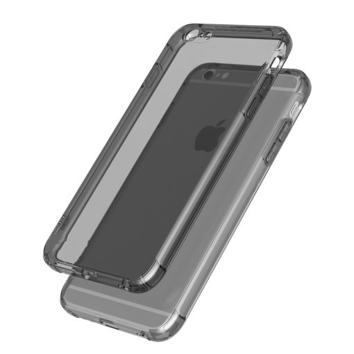Apple iPhone 7 Plus Ultra Beschermend TPU Hoesje Smokey Black-127735