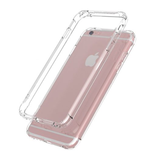 Apple iPhone 6/6S Ultra Beschermend TPU Hoesje Transparant-127700