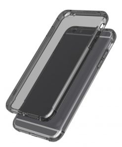 Apple iPhone 7 Plus Ultra Beschermend TPU Hoesje Smokey Black-127736