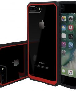 Apple iPhone 7 Plus Supcase Unicorn Beetle Hoesje Zwart & Rood