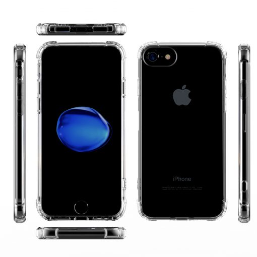 Apple iPhone 7 Plus Ultra Beschermend TPU Hoesje Transparant-127734