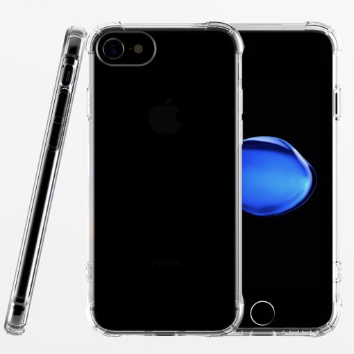 Apple iPhone 7 Ultra Beschermend TPU Hoesje Transparant-127726