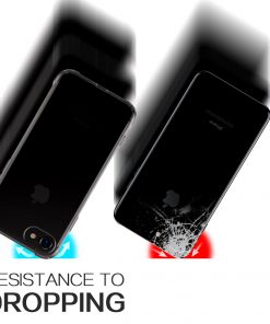 Apple iPhone 7 Plus Ultra Beschermend TPU Hoesje Smokey Black-127740