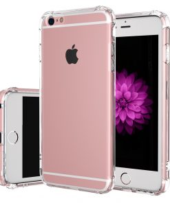 Apple iPhone 6/6S Ultra Beschermend TPU Hoesje Transparant-0