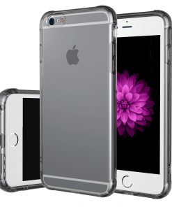 Apple iPhone 7 Plus Ultra Beschermend TPU Hoesje Smokey Black-127739