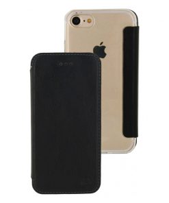 Mobilize Slim Gelly Booklet Solid Black iPhone 7