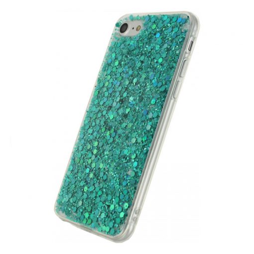 Xccess Sparkling TPU Case Green iPhone 7