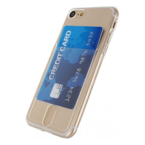 Xccess TPU Card Case Transparant Clear iPhone 7