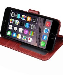 iPhone 7 Wallet Hoesje Bruin
