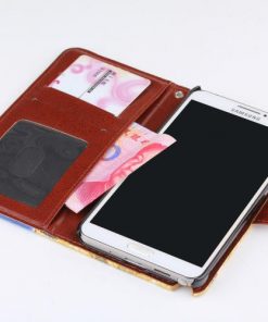 Samsung Galaxy Note 4 Wallet Gebloemd