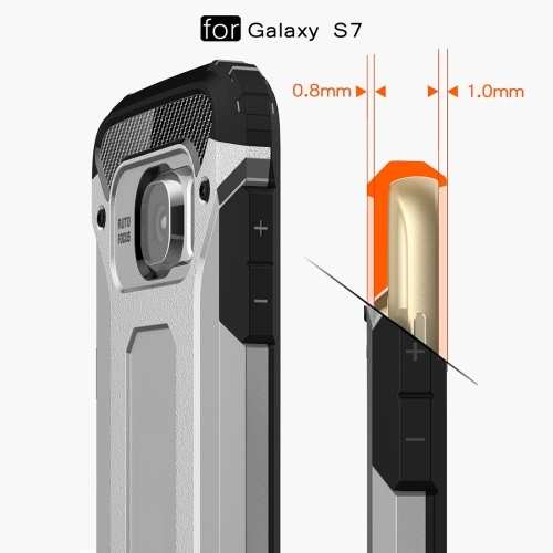 Samsung Galaxy S7 Shock Proof Hoesje Grijs