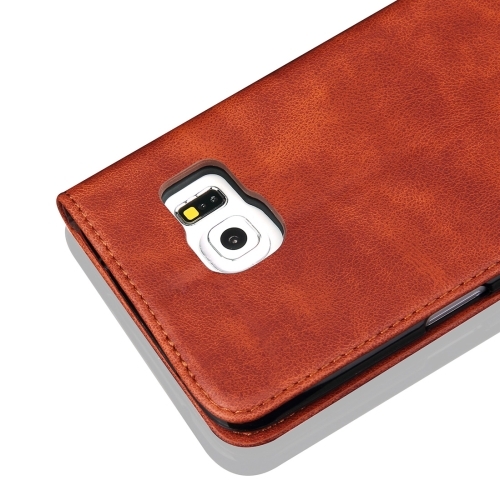Samsung Galaxy S7 Wallet Retro Hoesje Bruin-146217