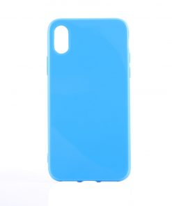 iPhone X TPU Hoesje donkerblauw