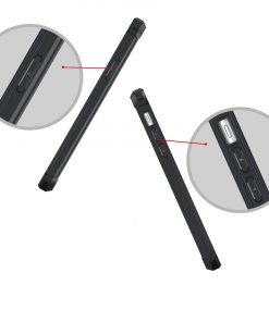 iPhone X Transparant Shock Proof Hoesje Zwart