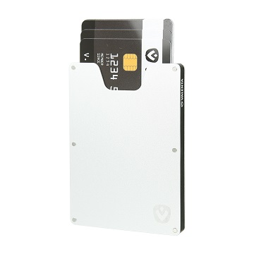 Valenta Card Case Aluminium Zilver-91600