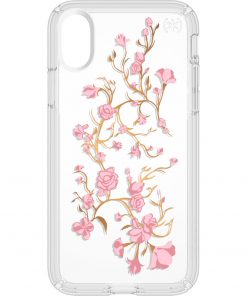 Speck Presidio Clear + Print Apple iPhone X/XS GoldenBlossoms Pink/Clear-149254
