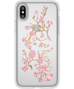 Speck Presidio Clear + Print Apple iPhone X/XS GoldenBlossoms Pink/Clear-149252