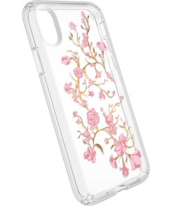 Speck Presidio Clear + Print Apple iPhone X/XS GoldenBlossoms Pink/Clear-149253