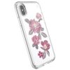 Speck Presidio Clear + Print Apple iPhone X/XS Embroideredfloral Fuchsia/Clear-0