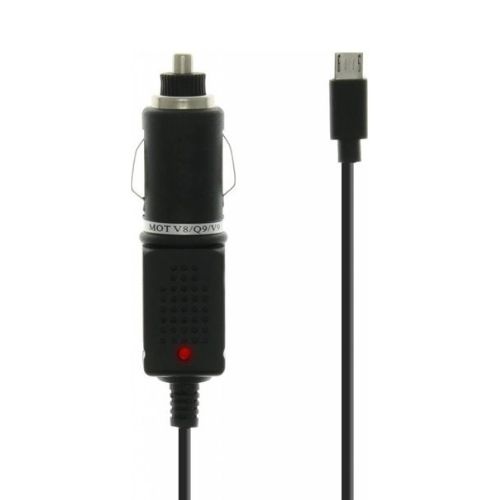 Car Charger Essential Micro USB 1A Black