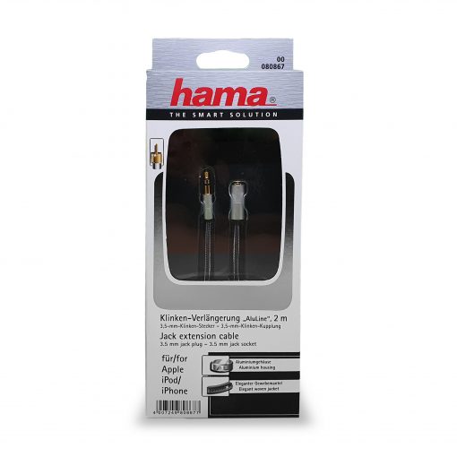 Hama Audio Verlengkabel 2m