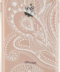 Xccess TPU Case Apple iPhone 7/8 Transparent/White Mandala Leaf