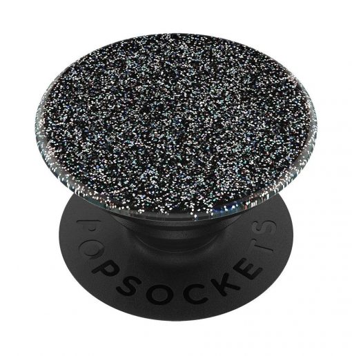 Universele PopSocket Glitter Black
