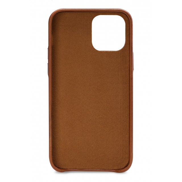 Messing Manie ingesteld Senza Desire Leather Cover with Card Slot Apple iPhone 12/12 Pro Burned  Cognac - JustXL