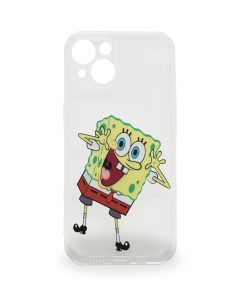 Alternative view of iPhone 13 Gelly case SpongeBob